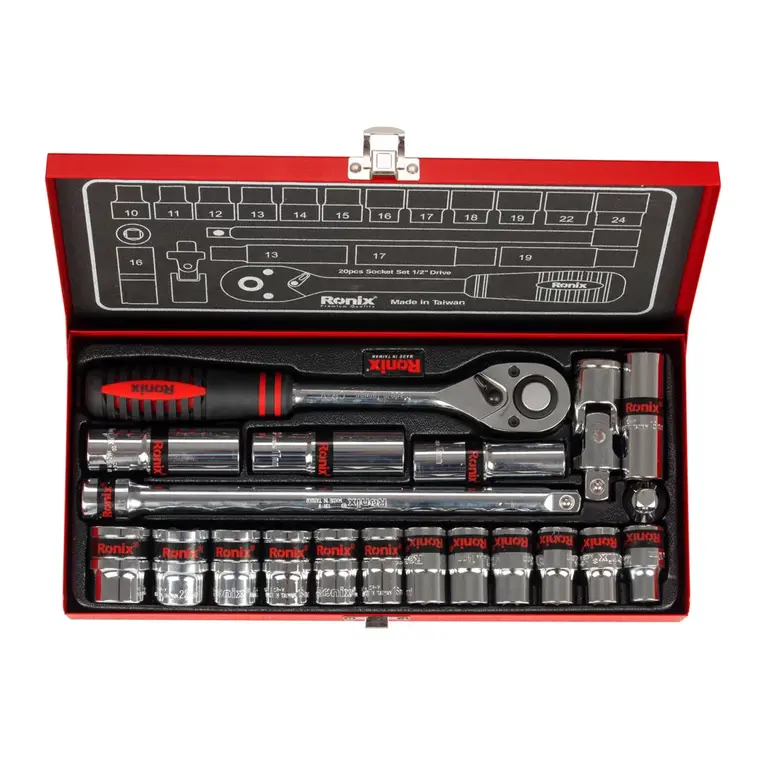 مجموعه بکس 20 عددی 1/2 اینچ مدل : RH-2620
